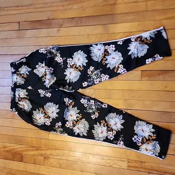 Live 4 Truths women's floral stretch tie pants size small - Picture 5 of 7